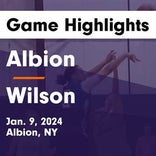 Basketball Game Recap: Albion Purple Eagles vs. Wilson Lakemen