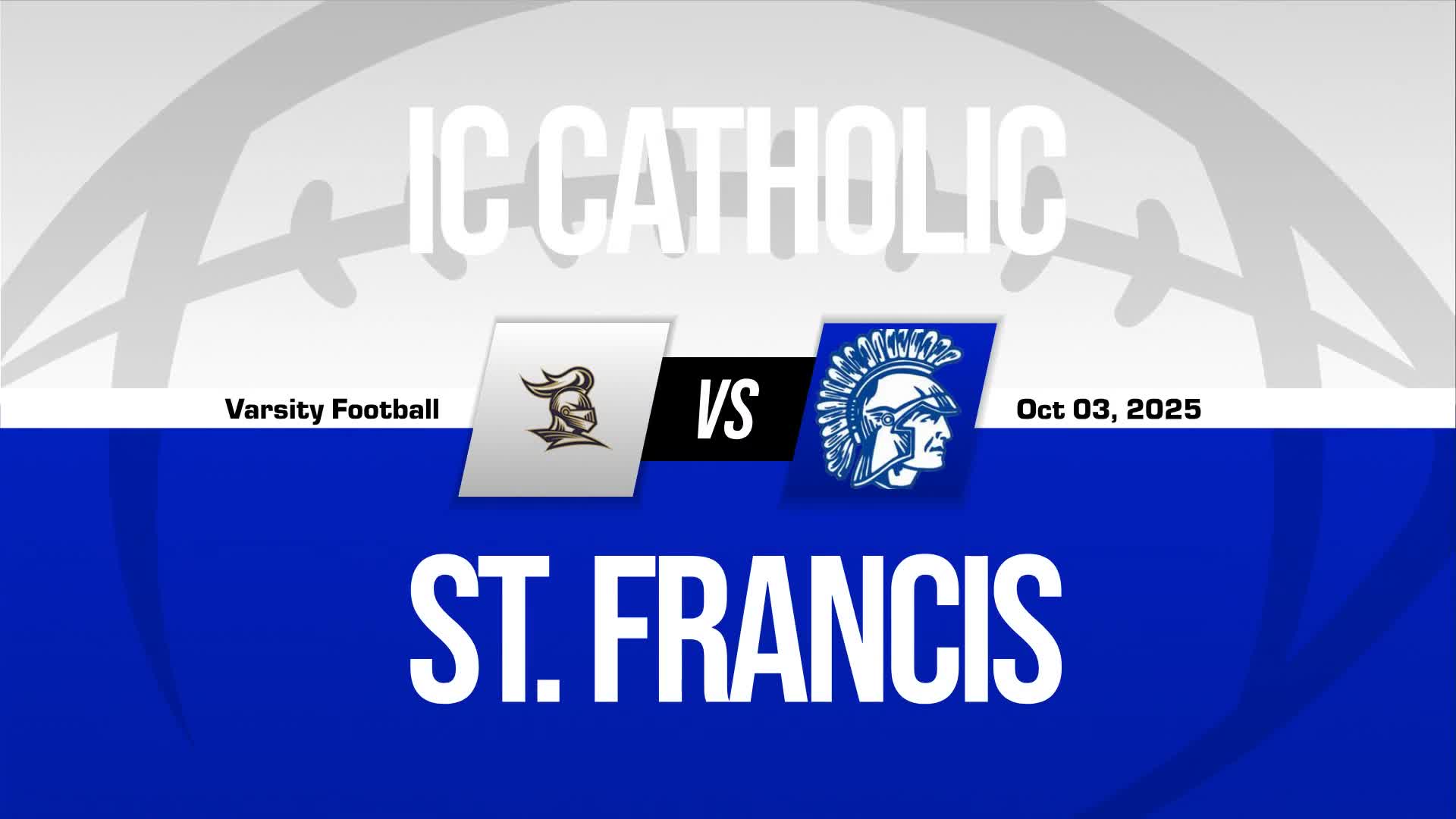 Football Game Preview: IC Catholic Prep Knights vs. Bishop McNamara Fightin' Irish + Official Tickets