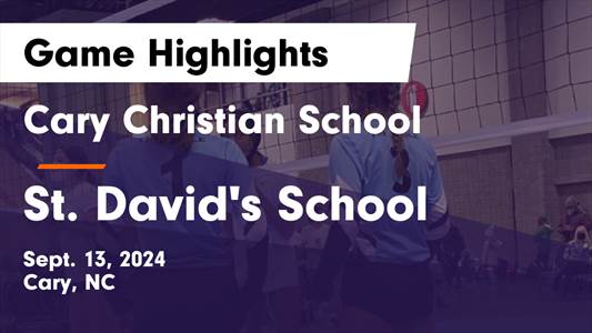 Volleyball Game Preview: Cary Christian Plays at Home