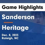 Basketball Game Recap: Heritage Huskies vs. Millbrook Wildcats