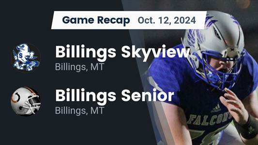 Football Game Preview: Skyview Falcons vs. Great Falls Bison