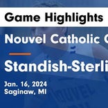 Basketball Game Recap: Standish-Sterling Panthers vs. Michigan Lutheran Seminary Cardinals