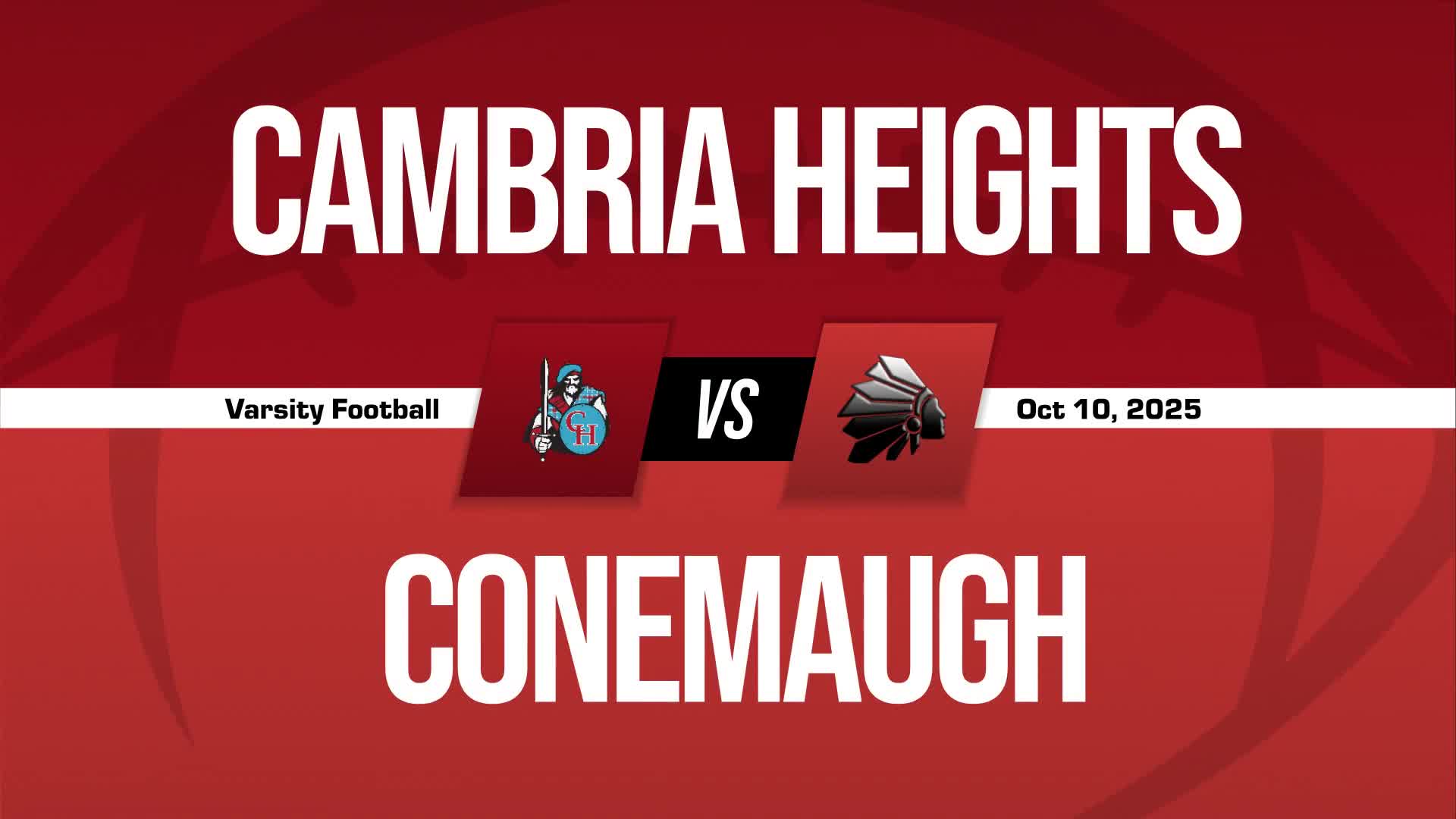 Football Recap: Conemaugh Township Drops Season-High Score on Northern Cambria