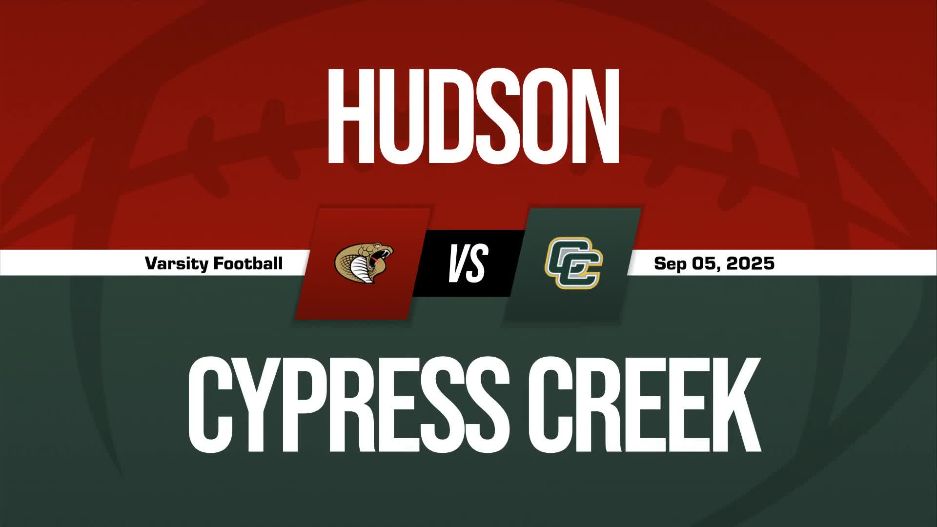 Football Game Preview: Hudson Cobras vs. Dunedin Falcons