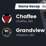 Football Game Recap: Grandview Eagles vs. Chaffee Red Devils