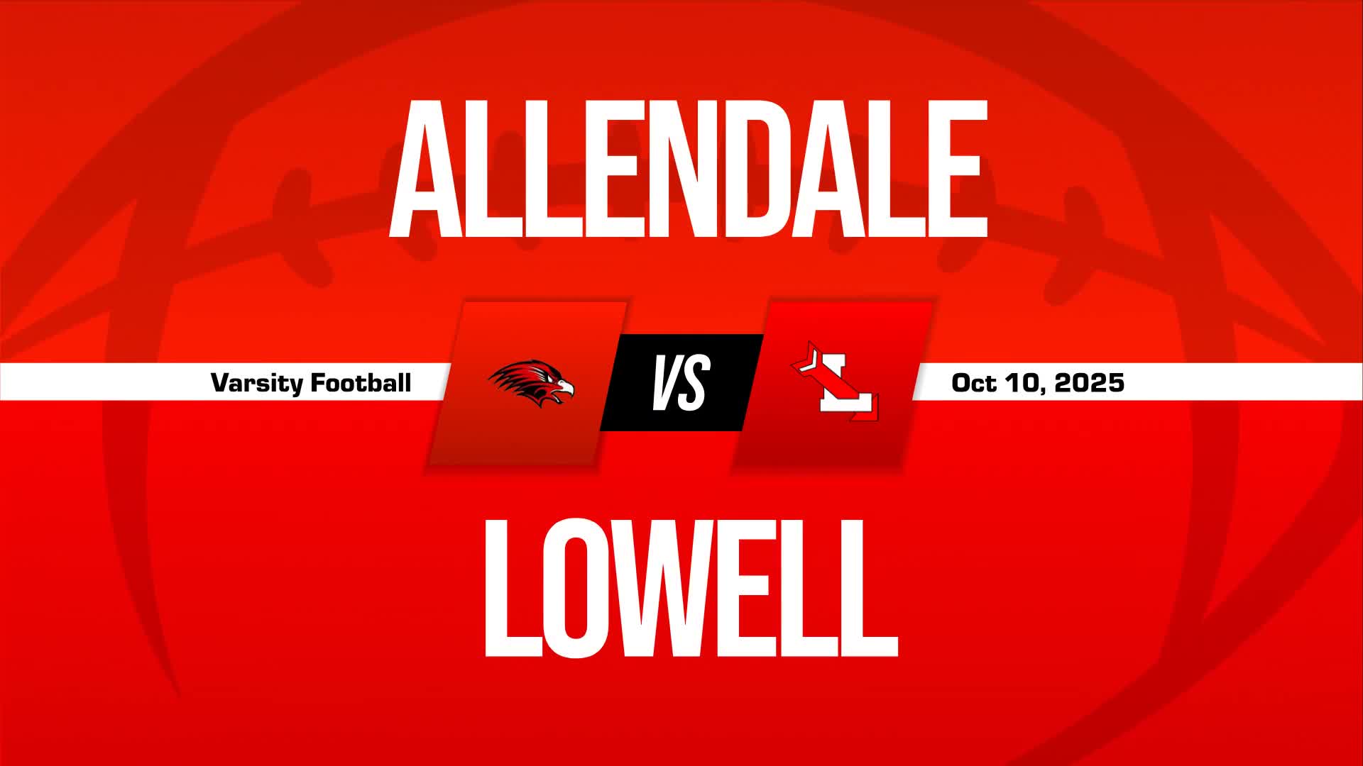 Football Game Preview: Lowell Red Arrows vs. Sparta Spartans + How To Watch