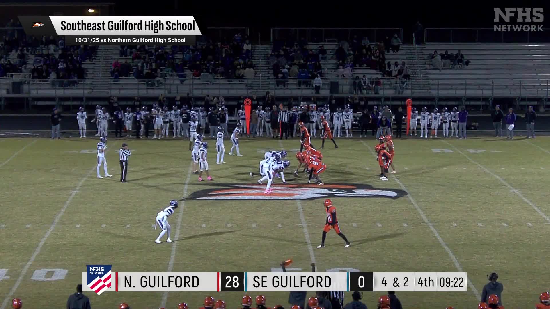 Football Recap: Central Cabarrus Piles Up the Points Against Southeast Guilford + How To Watch