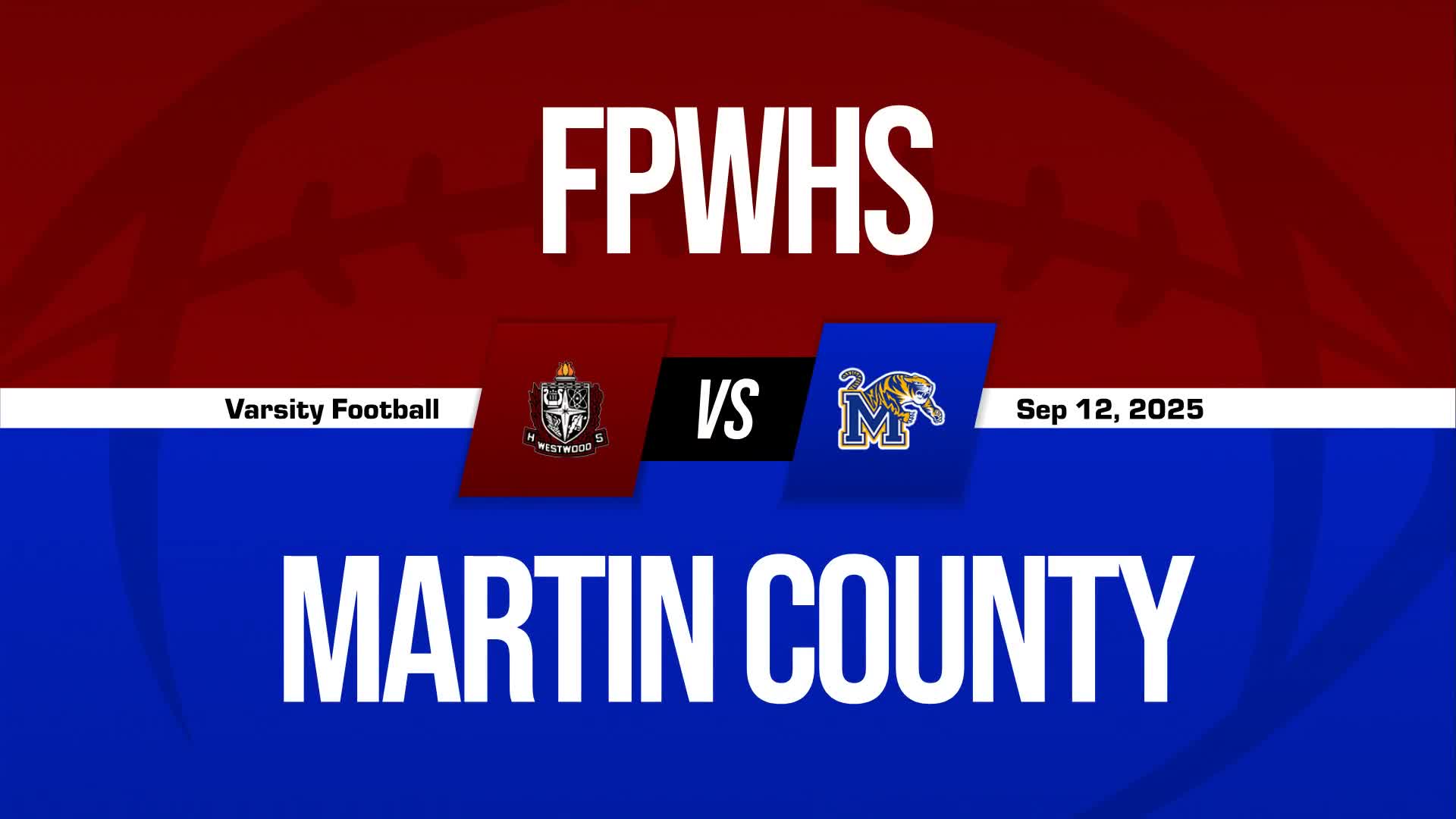 Football Recap: Kyle Opsincs Leads Martin County's Defense  on Friday