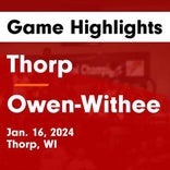 Basketball Game Recap: Thorp Cardinals vs. Cadott Hornets