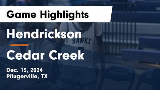 Basketball Recap: Cedar Creek Piles Up the Points Against Navarr