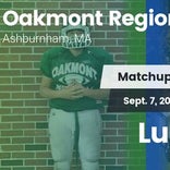 Football Game Recap: Lunenburg vs. Oakmont Regional