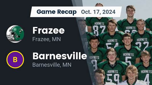 Football Recap: Frazee Victorious