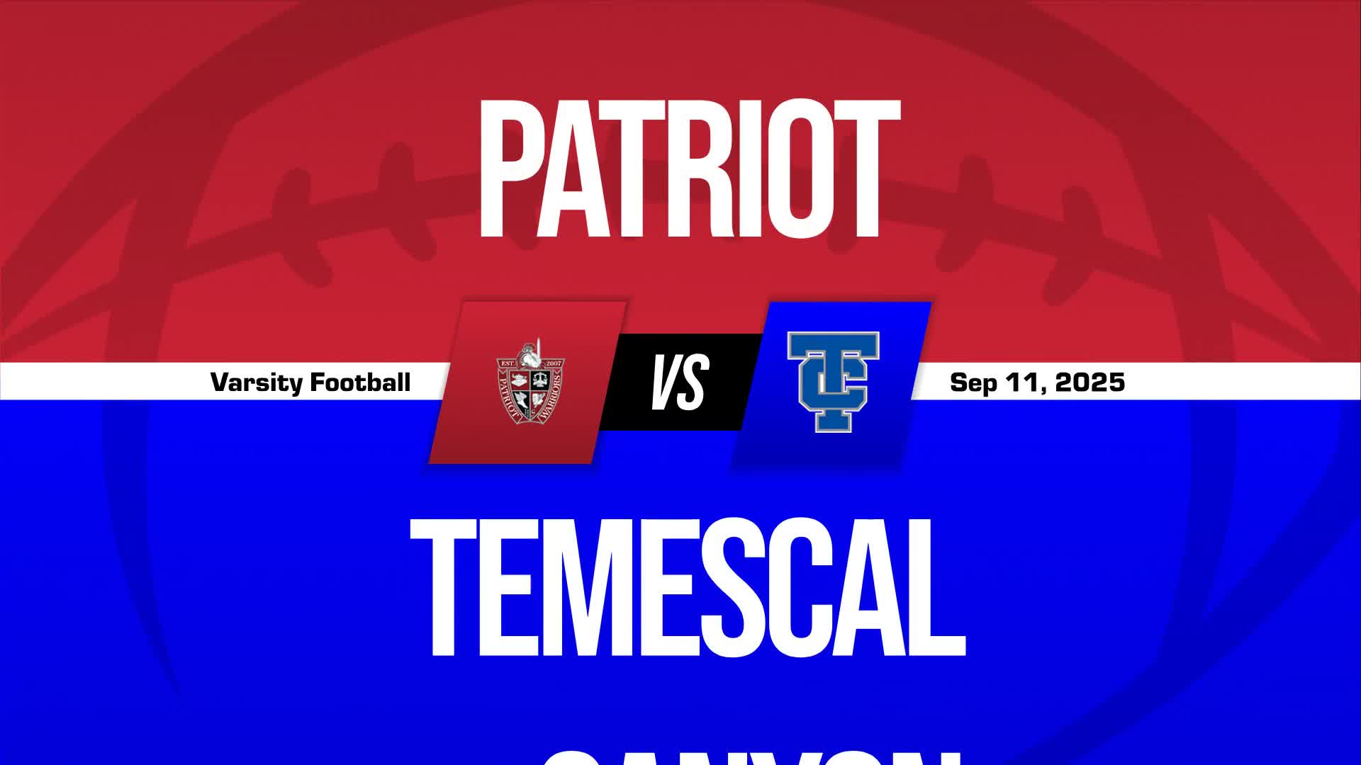 Football Recap: Patriot's  Win  on Thursday Extends Winning Streak to Four