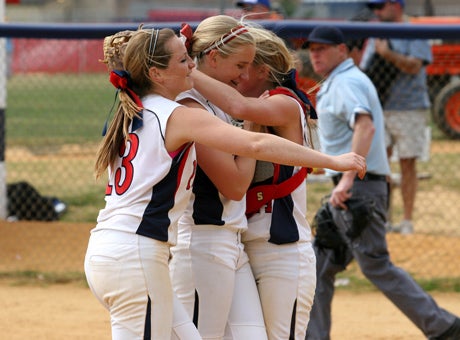 Pitcher Jess Cummings and Northern celebrated a victory over Bishop O'Connell in last season's matchup. The rematch is coming Saturday.