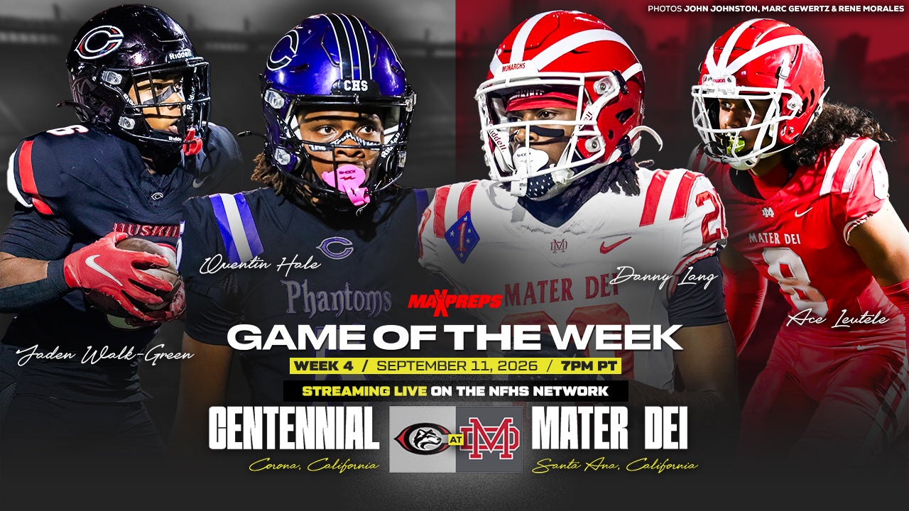 GAME OF THE WEEK: Centennial vs. Mater Dei
