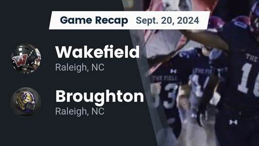Football Game Preview: Wakefield Wolverines vs. Rolesville Rams