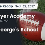 Football Game Preview: St. George's vs. Thayer Academy