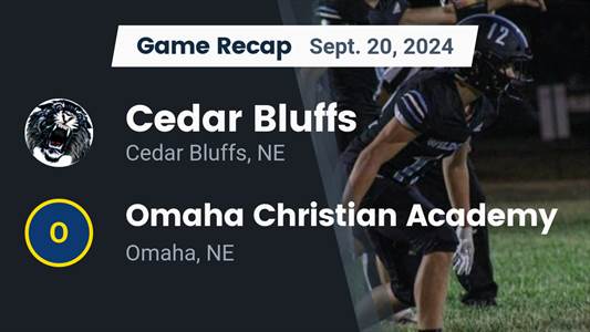 Football Recap: Cedar Bluffs Comes Up Short