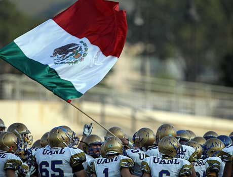 Games between Mexican teams and American teams are increasingly common as the international scope of high school football continues to grow.