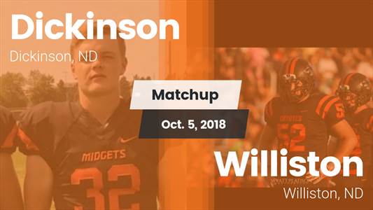 Football Game Recap: Williston vs. Dickinson