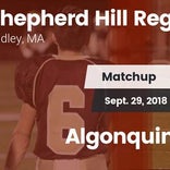 Football Game Recap: Shepherd Hill Regional vs. Algonquin Region