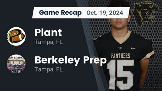 Football Recap: Berkeley Prep Falls Despite Big Games from  Coop
