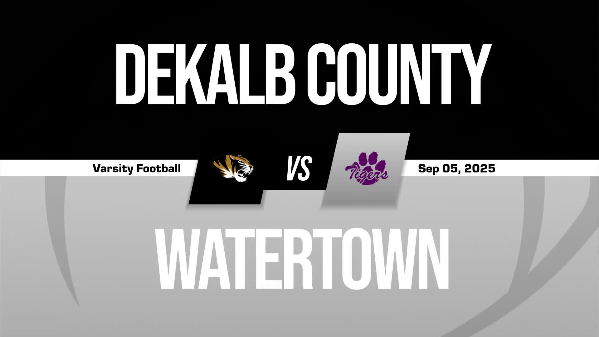 Football Game Preview: DeKalb County Tigers vs. York Institute Dragons + How To Watch