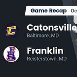 Football Game Recap: Catonsville Comets vs. Franklin Indians