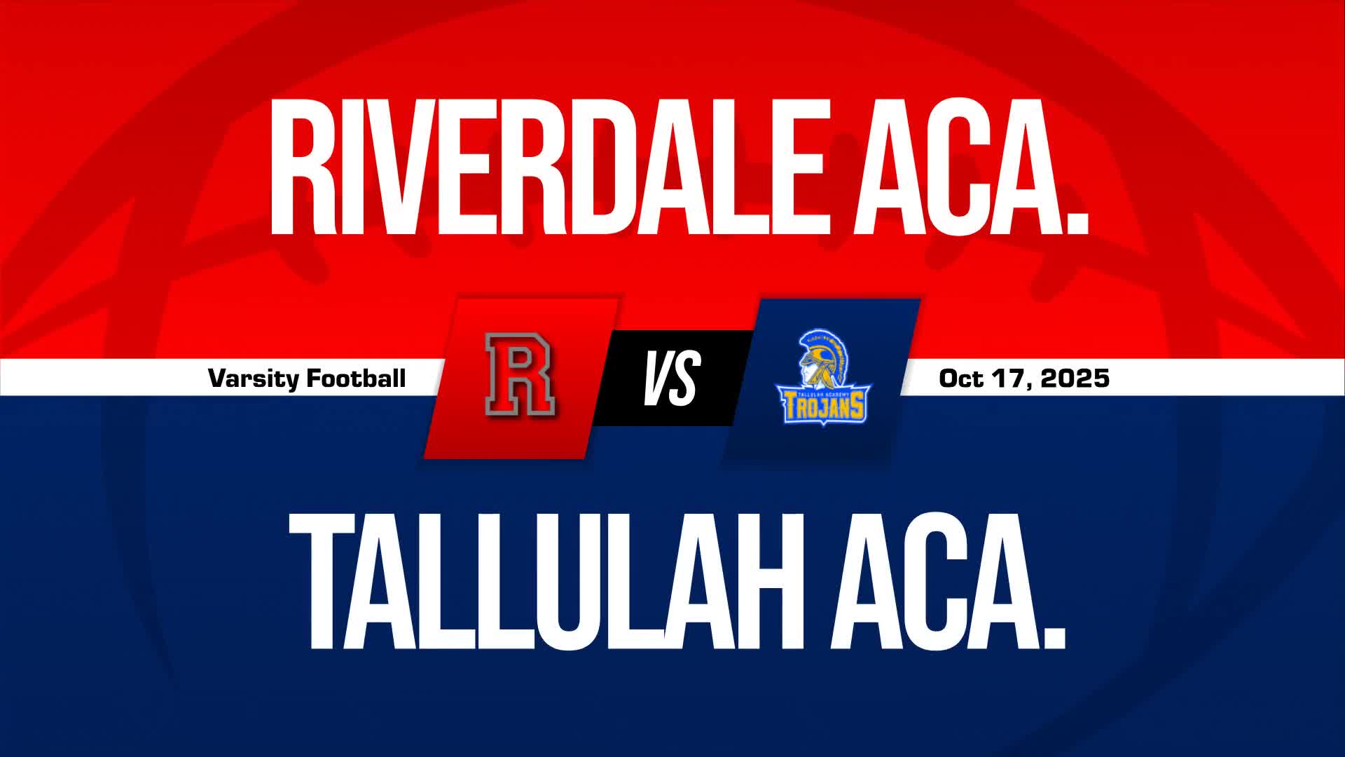 Football Game Preview: Riverdale Academy Rebels vs. Union Christian Academy Lions + How To Watch