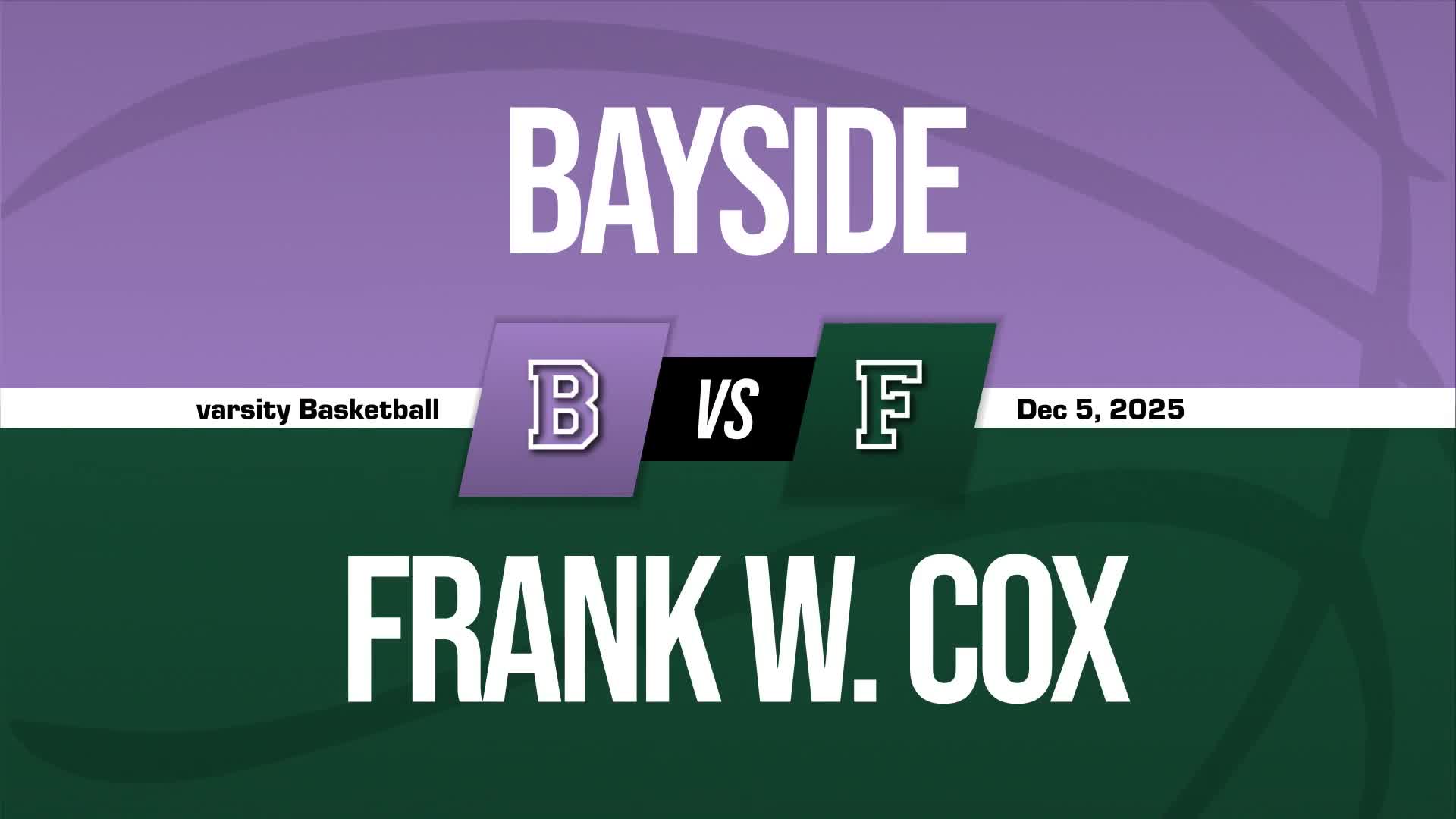 Basketball Game Preview: Cox Falcons vs. Green Run Stallions + How To Watch