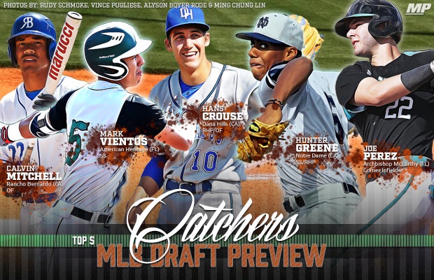 Top MLB Draft prospects include Calvin Mitchell, Mark Vientos, Hans Crouse, Hunter Greene and Joe Perez.
