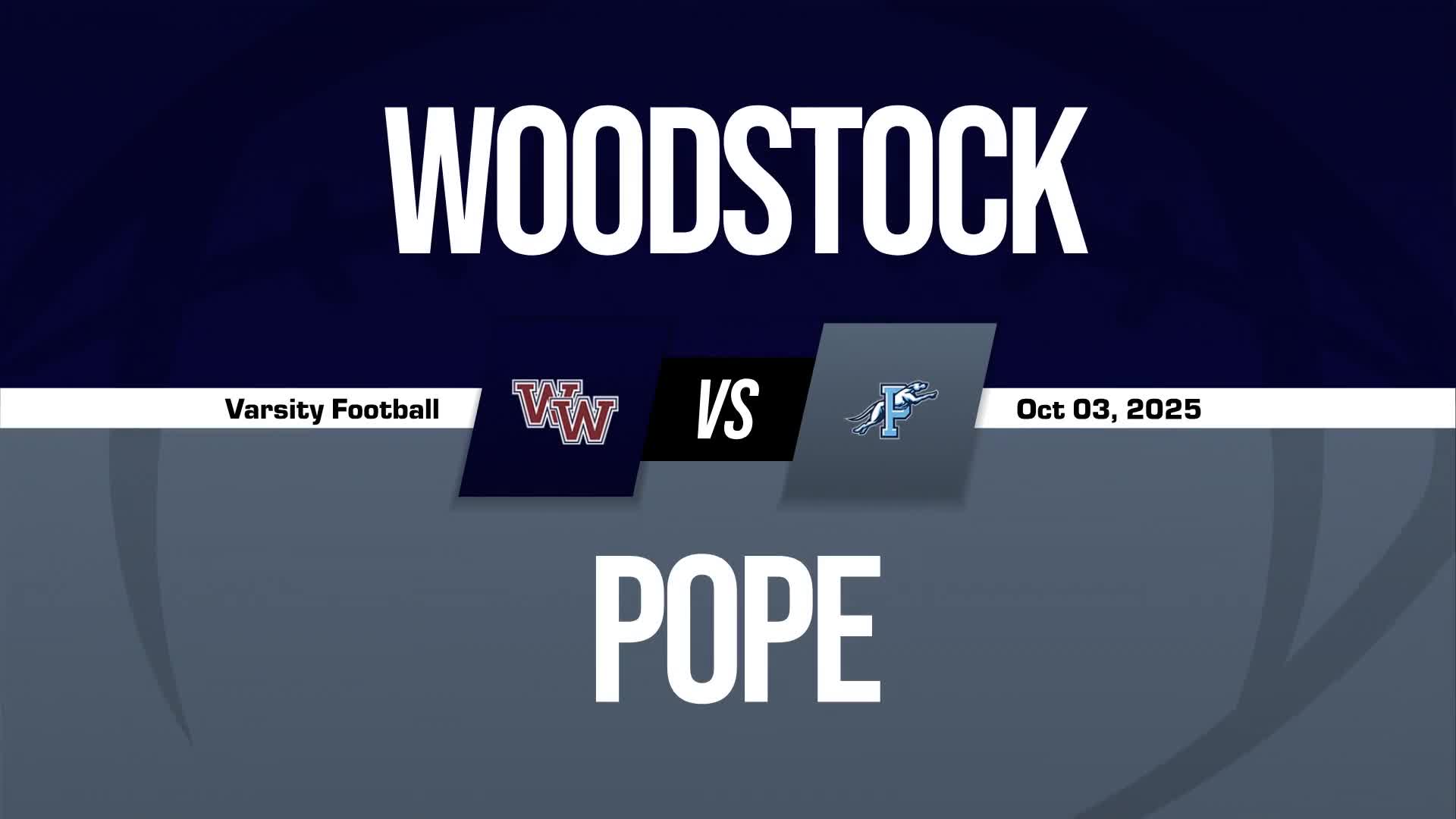Football Recap: Strong  Performance on D from  Tyler Barbera and  Caleb Vigna Leads Woodstock over Riverwood + How To Watch
