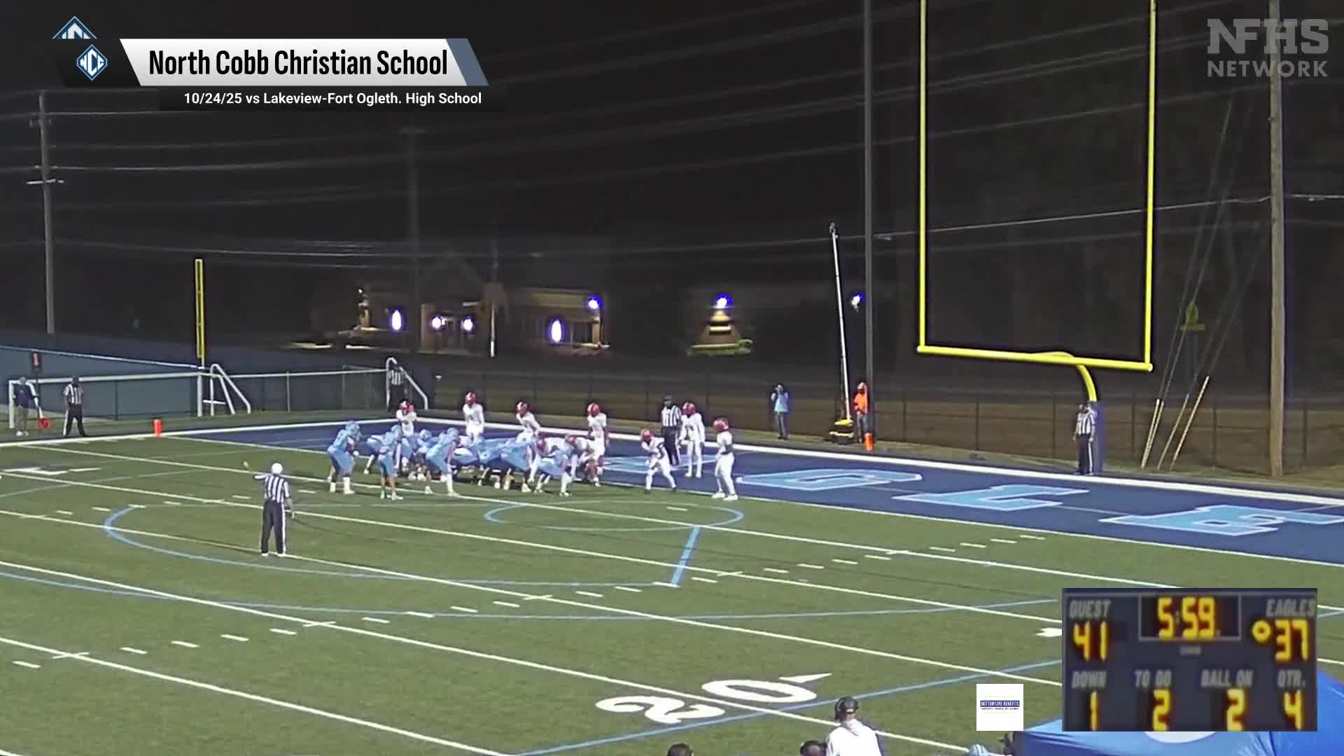 Football Recap: North Cobb Christian Takes a Loss + How To Watch