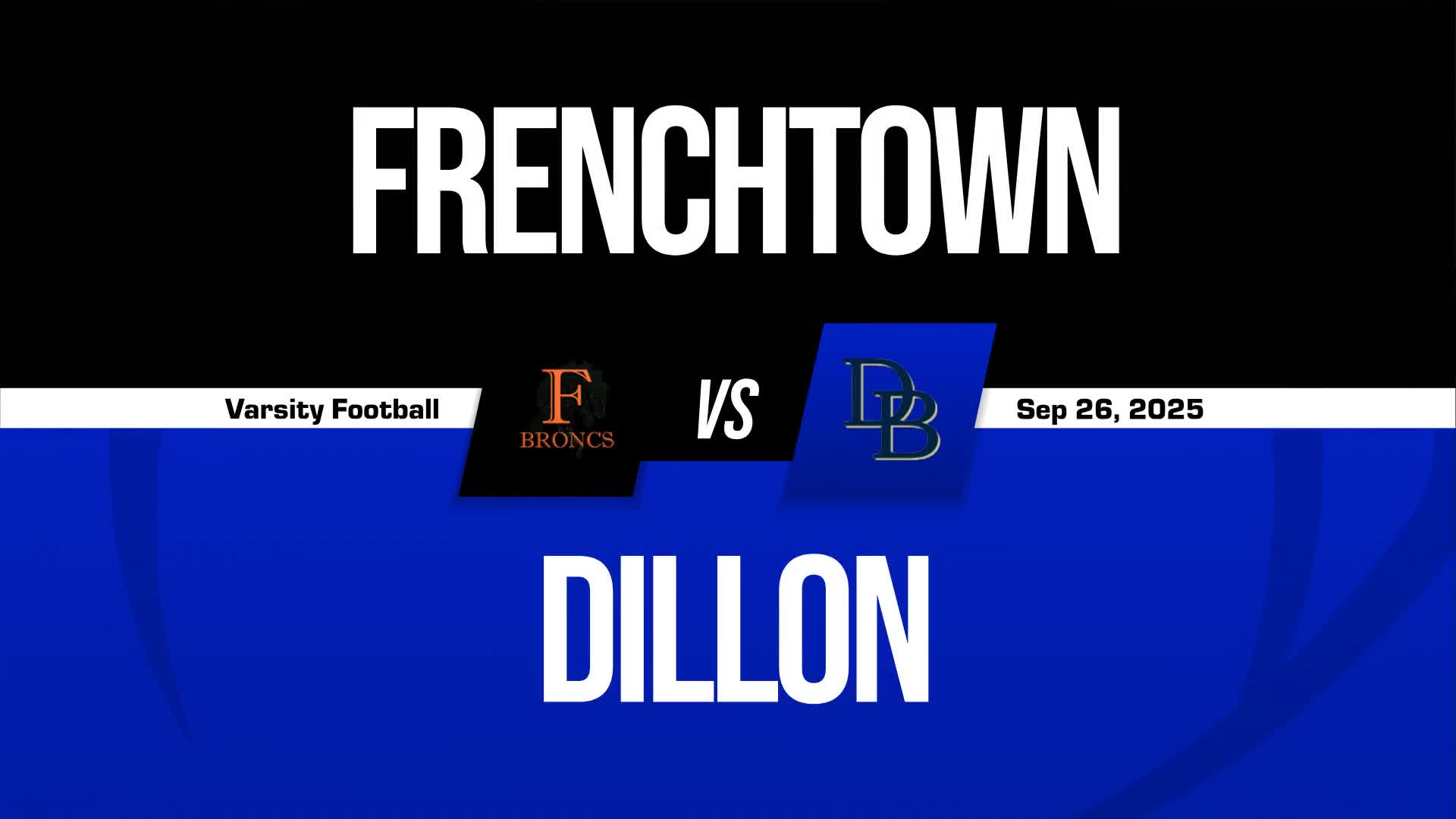 Football Game Preview: Frenchtown Broncs vs. Hamilton Broncs