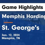 Basketball Game Recap: Harding Academy Lions vs. Evangelical Christian Eagles