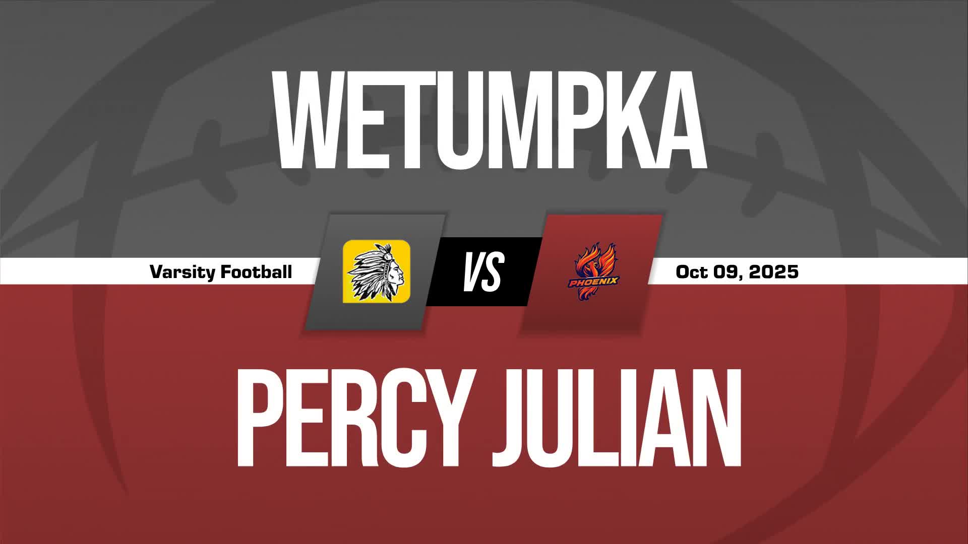 Football Recap: Strong  Performance on D from  Jayden Garrett and  Demone Porter Jr Leads Percy Julian over Park Crossing + How To Watch