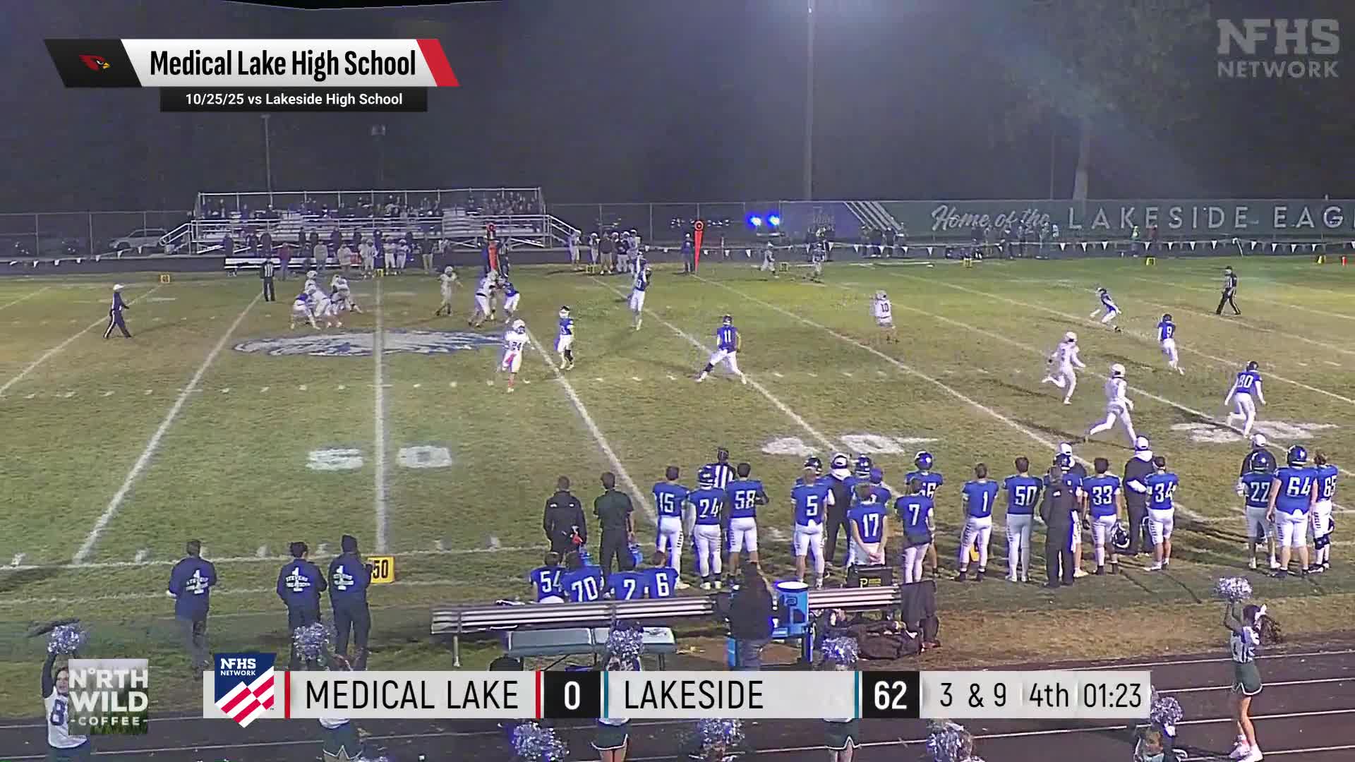 Football Recap: Reardan Piles Up the Points Against Medical Lake + How To Watch