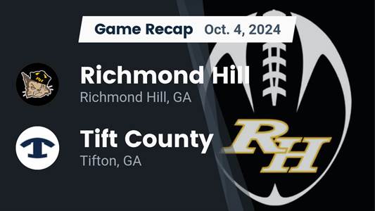 Football Recap: Tift County Takes a Loss