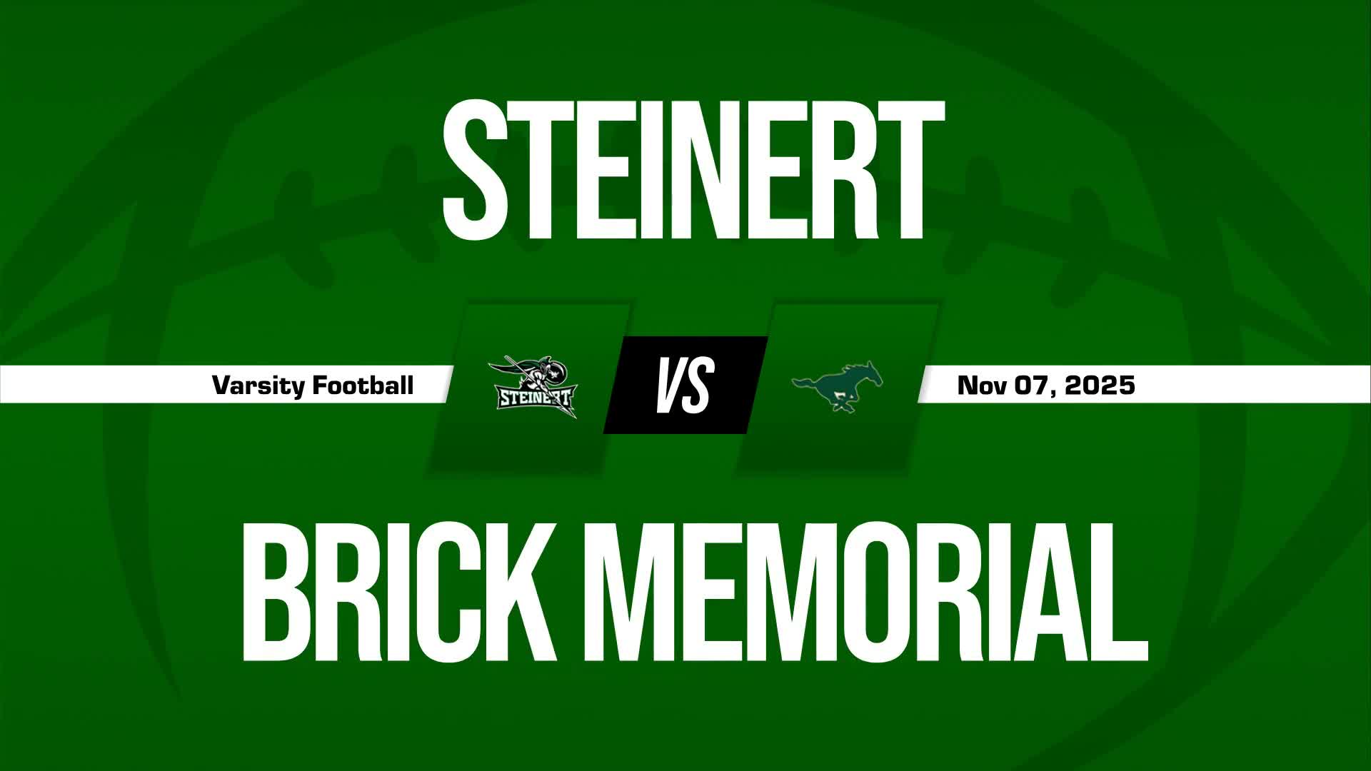 Football Recap: Steinert Wins Going Away Against Hamilton