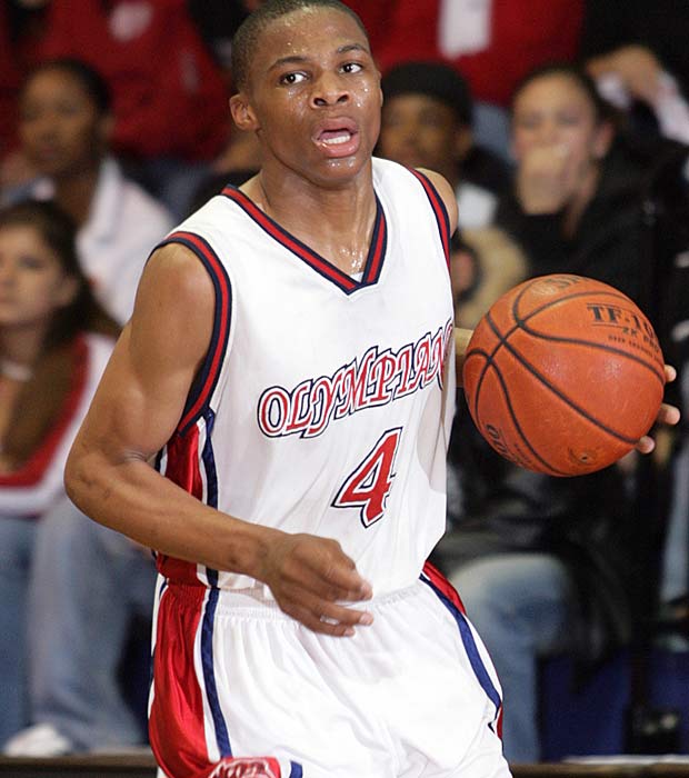 Westbrook averaged 25.1 points per game during his senior year in 2005-2006.
