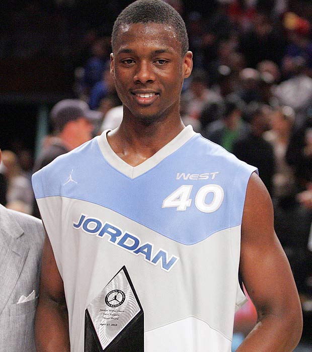 Barnes was named MVP of the 2010 Jordan Brand Classic. He was also the MaxPreps National Player of the Year.