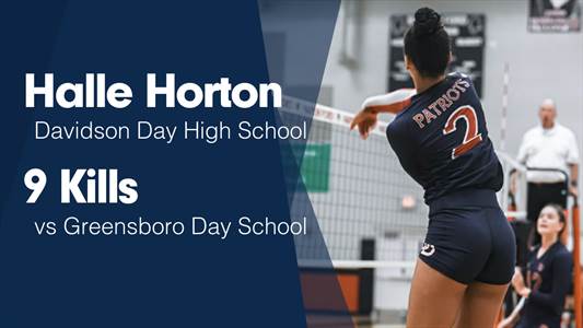 Halle Horton Game Report: vs South Charlotte T