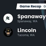 Lincoln vs. Spanaway Lake