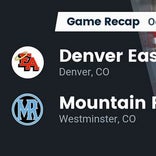 Football Game Recap: Mullen Mustangs vs. Denver East Angels