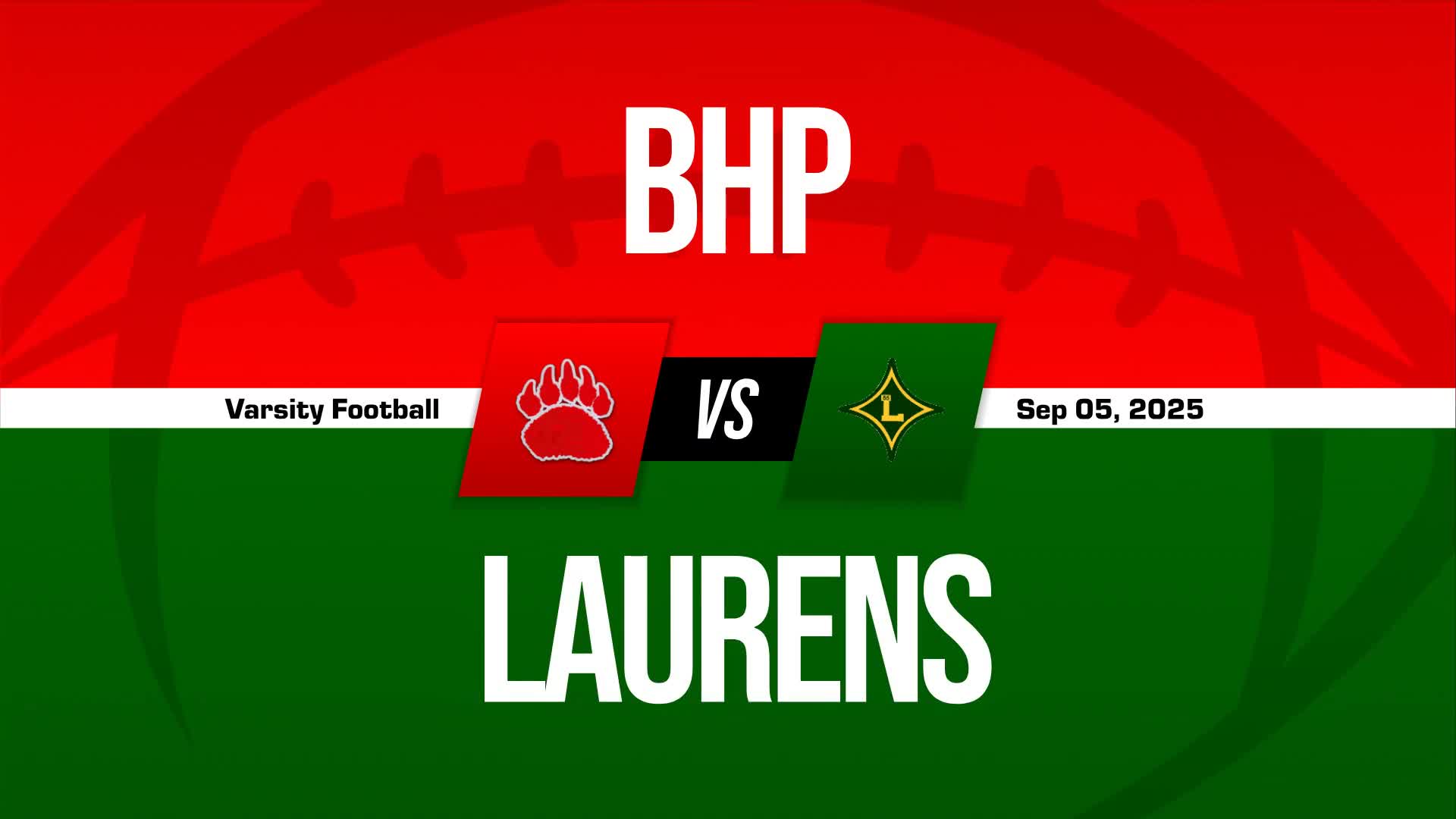 Football Recap: Laurens Takes a Loss