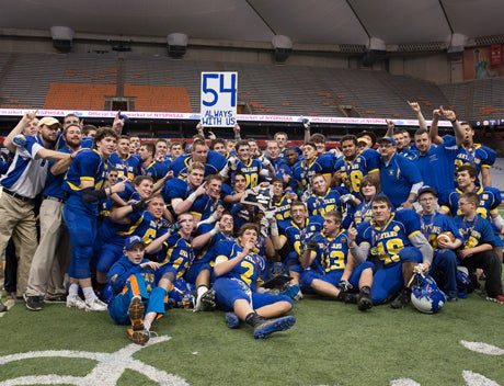 Queensbury captured the NYSPHSAA Class A crown last weekend at the Carrier Dome.