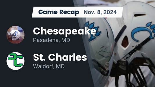 Football Recap: Ahmad Griffith Leads St. Charles to Victory over Chesapeake
