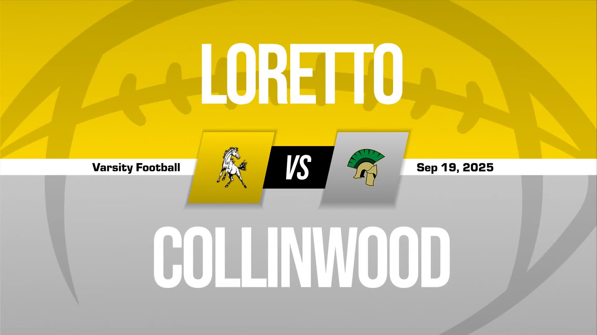 Football Recap: Loretto Comes Up Short