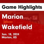 Basketball Game Recap: Wakefield Bombers vs. Canton-Galva Eagles