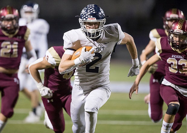 Record-holder Ethen Knox of Pennsylvania ran for an incredible 3,705 yards and 41 touchdowns as a junior in 2022. (PHOTO: Eric Elliott)